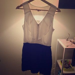 Express Spring Ruffled Romper!